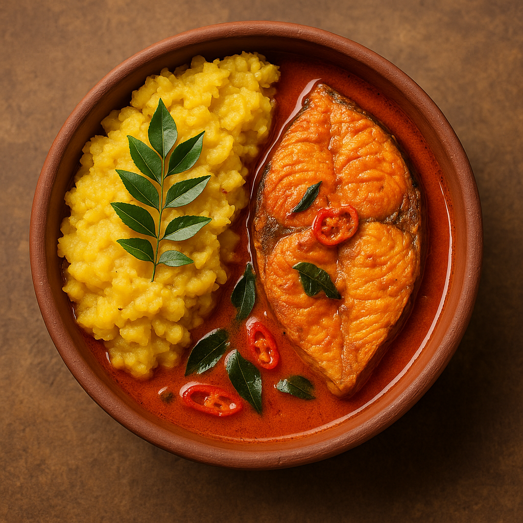 Kappa with Meen Curry